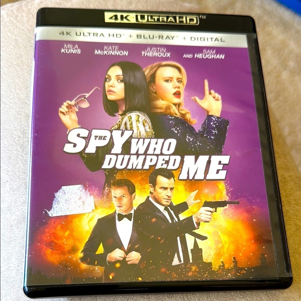 Do not purchase!!The Spy Who Dumped Me 4K Ultra HD Blu-ray No Digital Code EUC